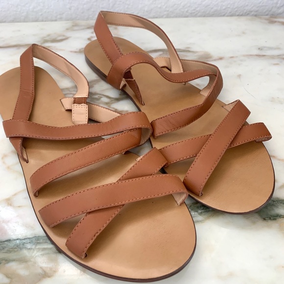 j crew strappy sandals